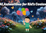 create kids animated song videos using ai and canva